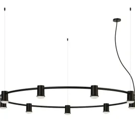 Compose rail circle pendant light by zero